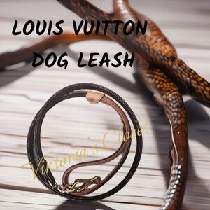 #0520-1066 LOUIS VUITTON DOG LEASH